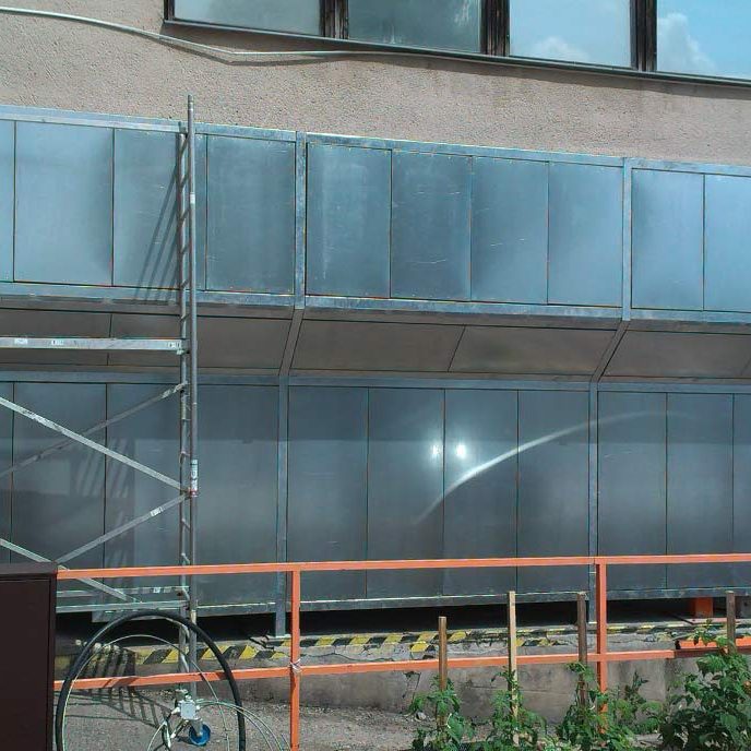 sonsat referencia - atypický akustický štít