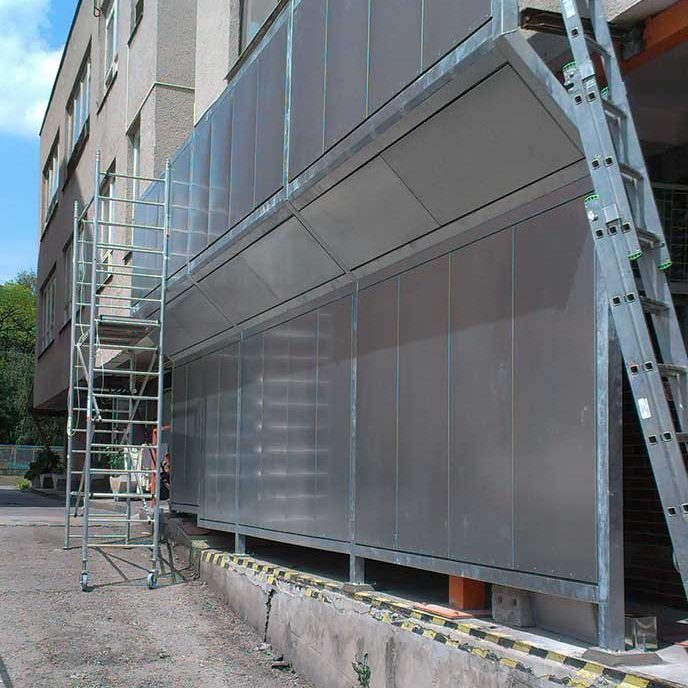 sonsat referencia - atypický akustický štít