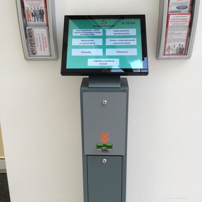 sonsat referencia vyvolávacie systémy sociálna poisťovňa